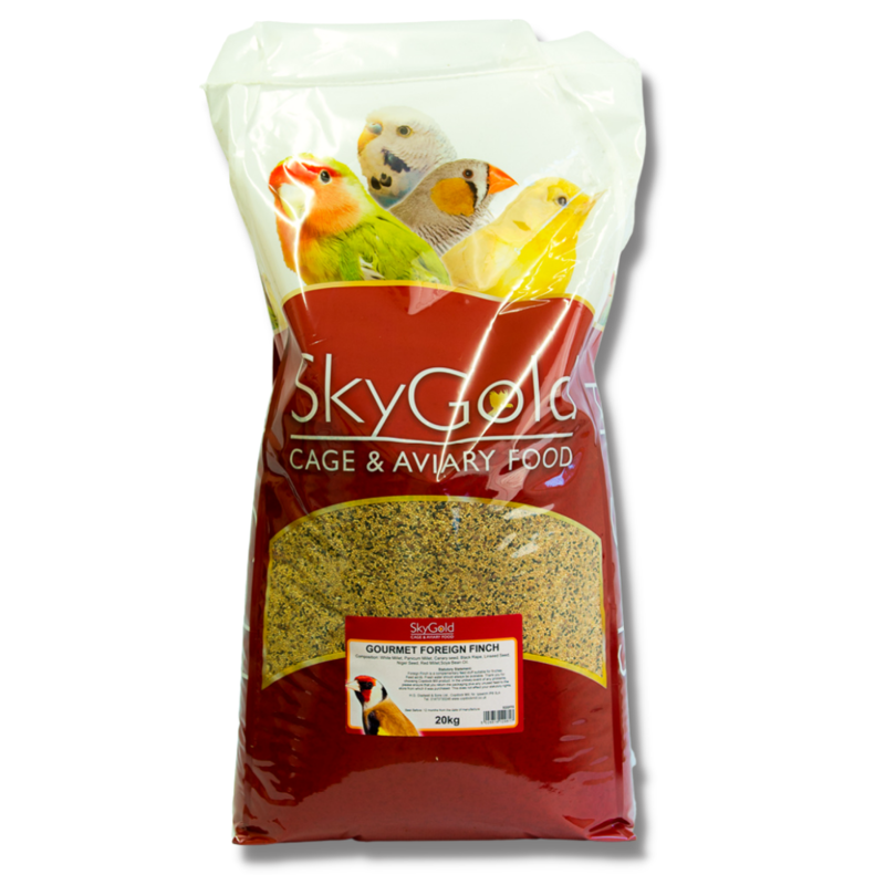 Skygold Gourmet Foreign Finch Mix in Gold