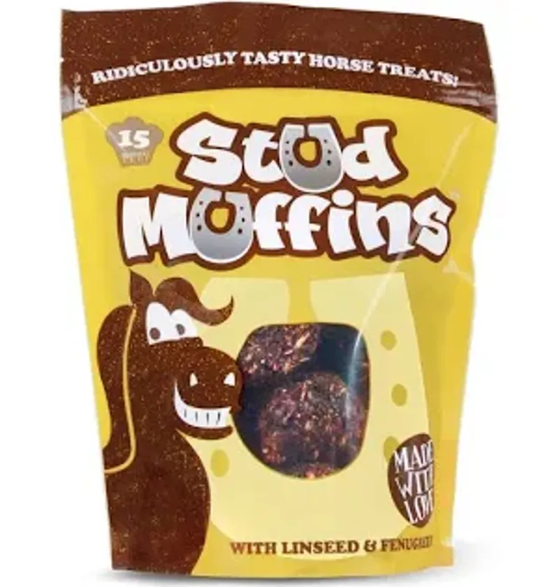 Stud Muffin Horse Muffins 15 Pack in Brown