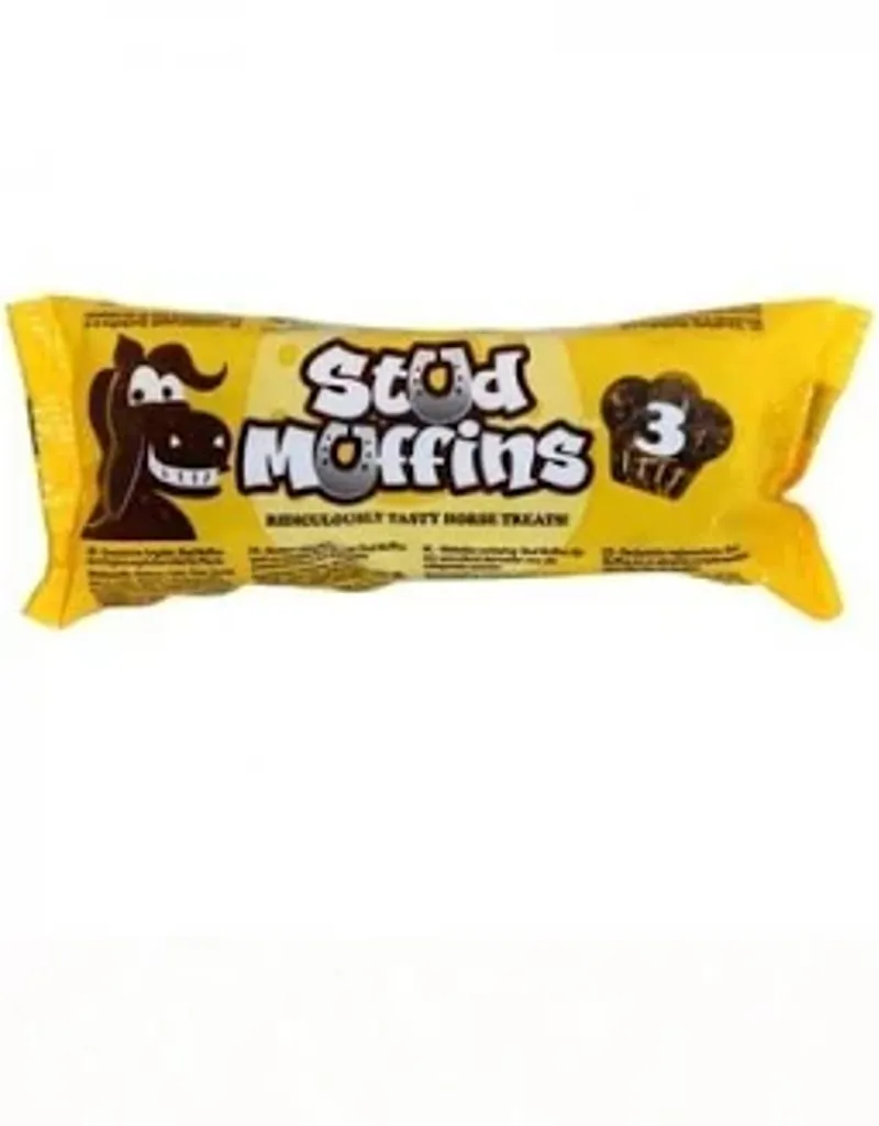 Stud Muffin Horse Muffins 3 Pack in Brown