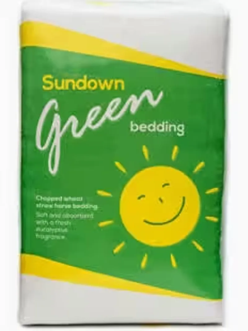 Sundown Equine Bedding 20kg in Sundown Green