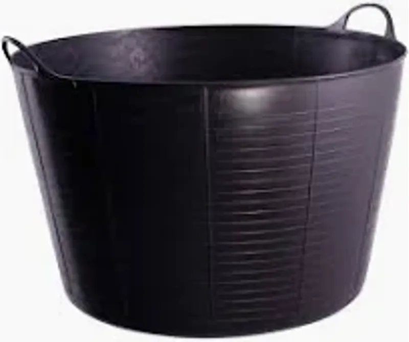 Tubtrug XLarge Flexible Tub 75L in Black