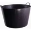 Tubtrug XLarge Flexible Tub 75L in Black