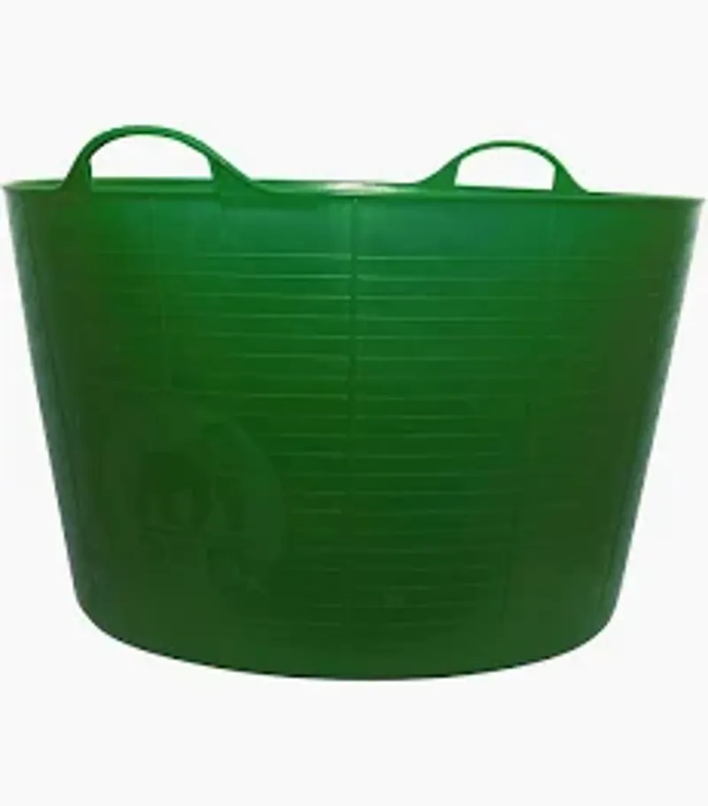 Tubtrug XLarge Flexible Tub 75L in Green