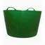 Tubtrug XLarge Flexible Tub 75L in Green