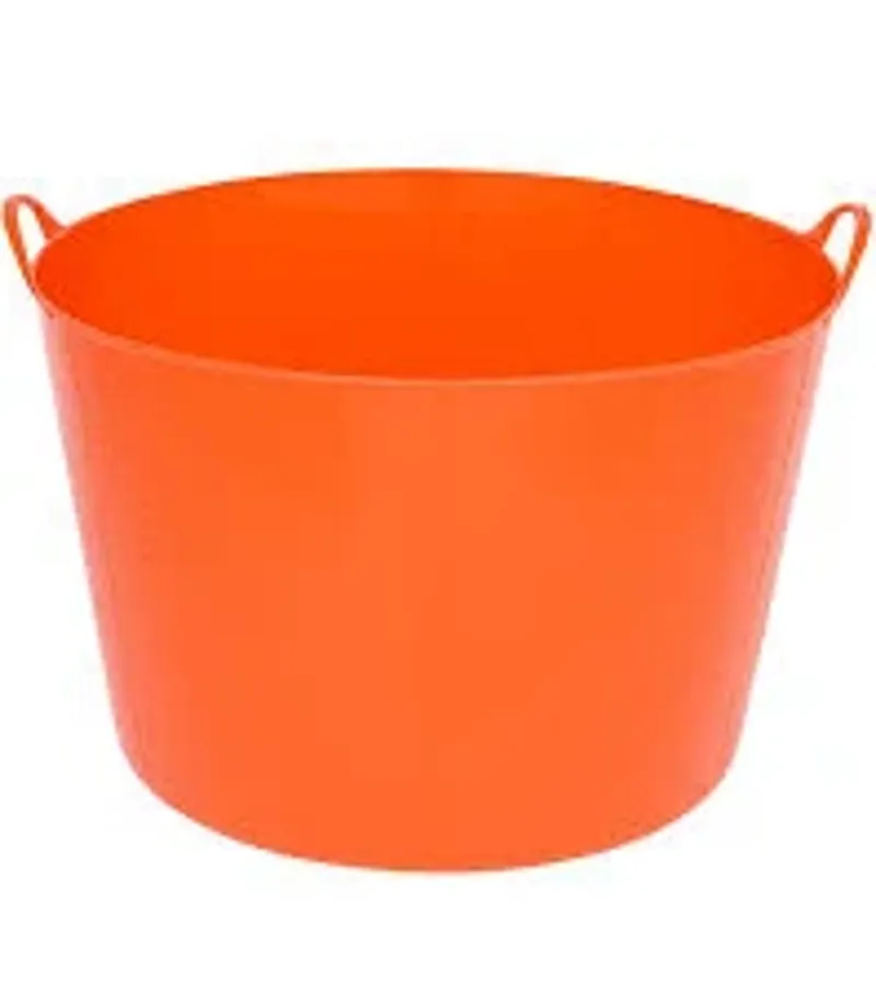 Tubtrug XLarge Flexible Tub 75L in Orange