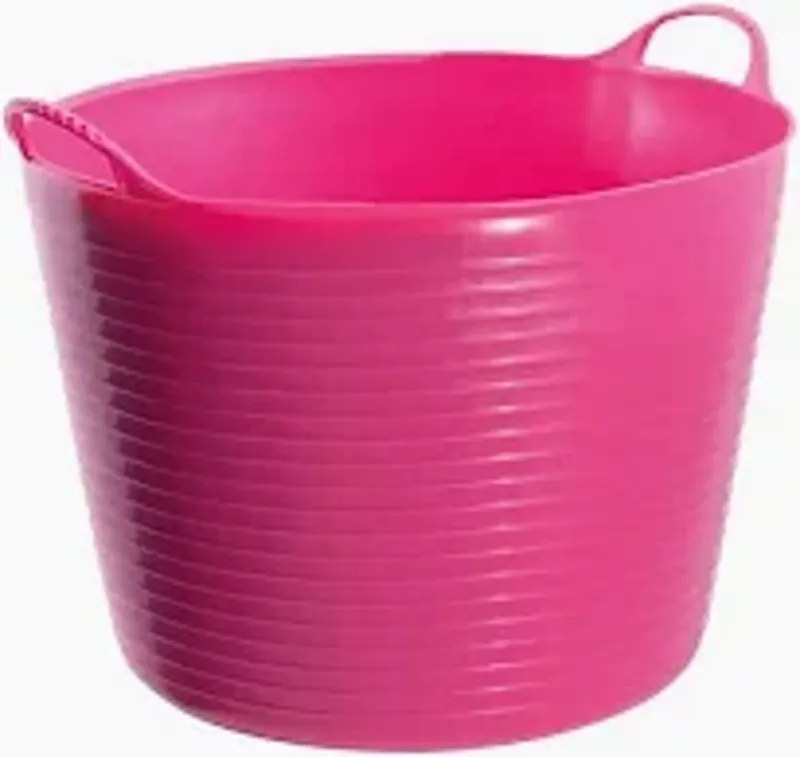Tubtrug XLarge Flexible Tub 75L in Pink