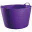 Tubtrug XLarge Flexible Tub 75L in Purple